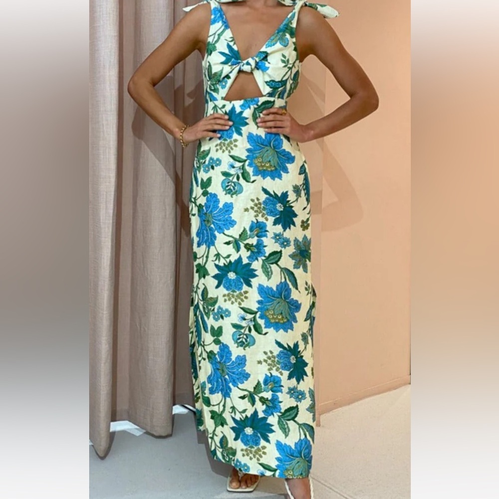SIR the Label Alexandre tie dress
